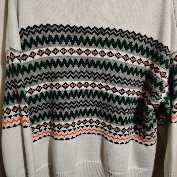 Tommy Hilfiger Knitted Sweater White with multicolor - Picture 3 of 10